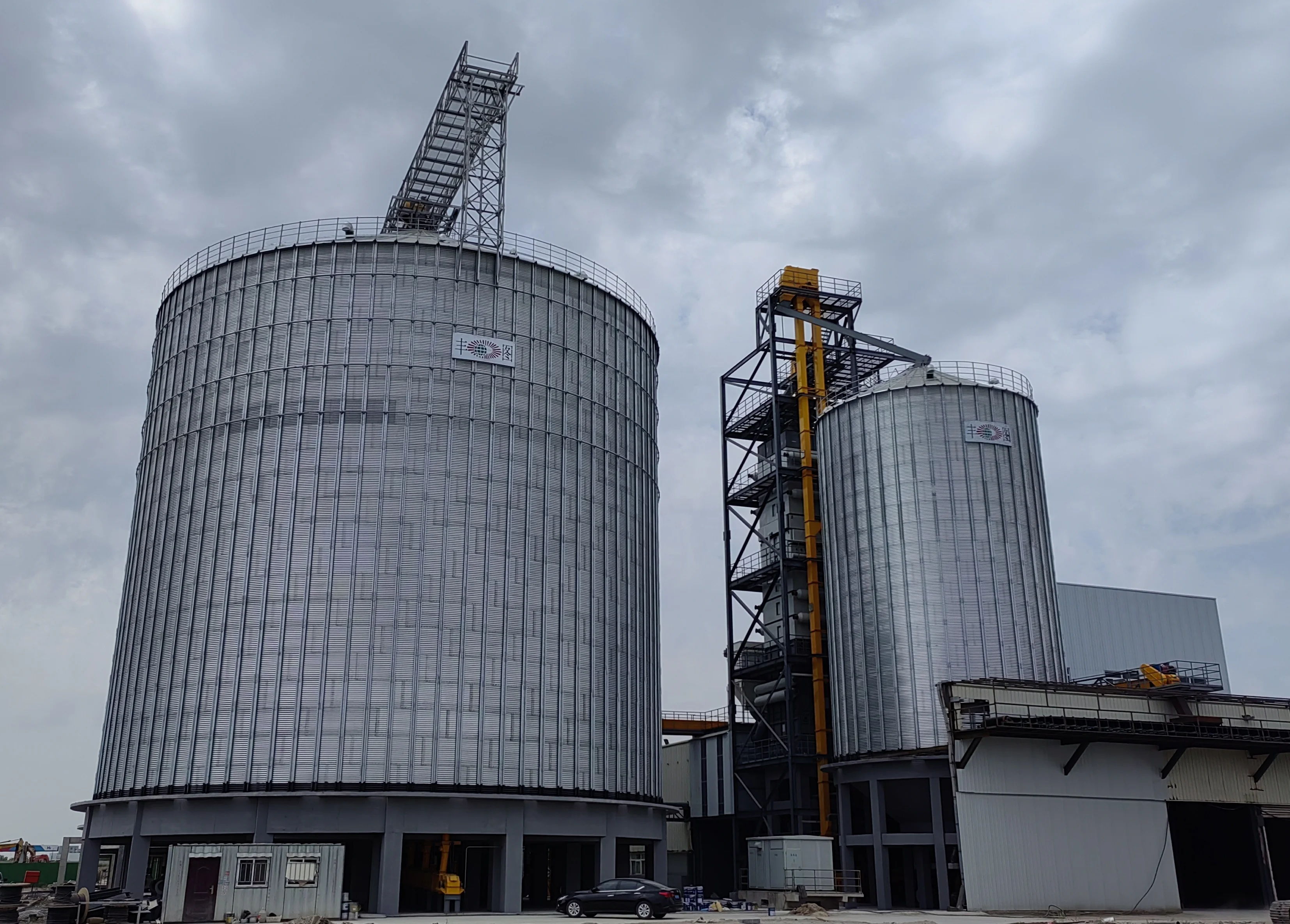 8000 Ton large capacity corn Silos for Grain Storage