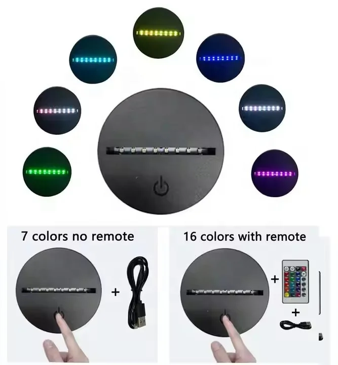 Sourcing Factory Wholesales 3D  Night Lamp Dream Color Led Night Lights Home Decoration Mermaid Beauties Acrylic Table Lamp