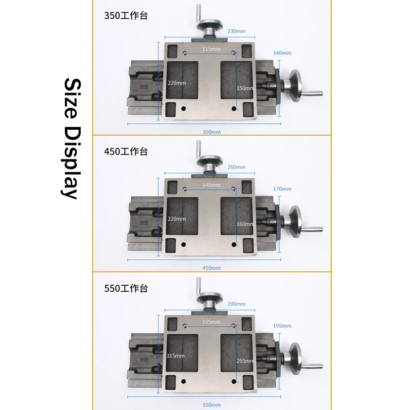 Precision Cross Slide Table Suppliers High Quality Multifunctional Compound Metal Milling Machine Cross Slide Table