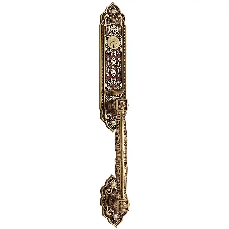 China factory new products 2019 luxury brass handle doorlock