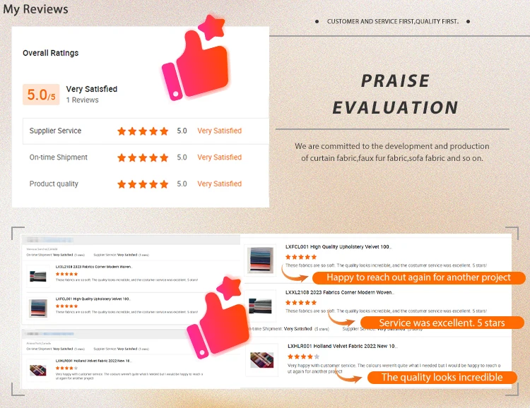 1808 Chinese Cheap Luxurious Texture Color Antistatic 100% Polyester Linen Fabric For Sofa