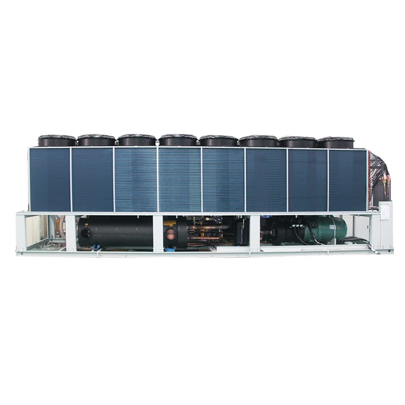 Energy Saving Screw Compressor 120HP Air Cooled Screw Chiller For Industry