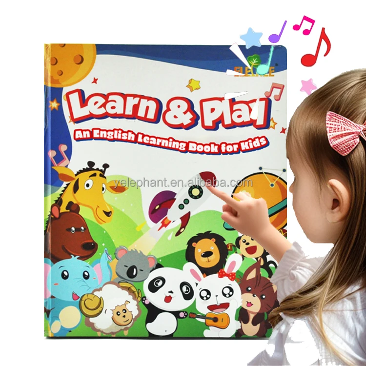 Моя первая буква библиотека фруктов обучающая Интерактивная настольная книга для детей Китай