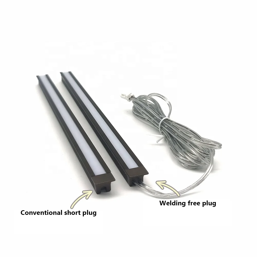 Custom Led Strip Light Aluminum Profile 10*10mm Recessed aluminum led profile for living room corridor indoor outdoor lighting