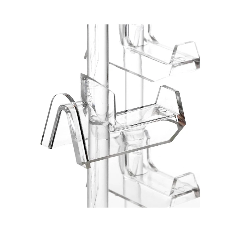 Hot Sales Clear Acrylic Rotating Sunglasses  Holder Display 24 Frame Transparent Acrylic Display Holder Case Stand for Shop Mall