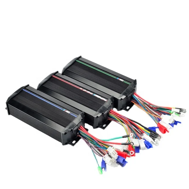 
MEIGE 48-84V 15 Tube 1500W 45Amax Dual mode Sensor/Sensorless Brushless Motor Controller Ebike Motorcycle Controller 