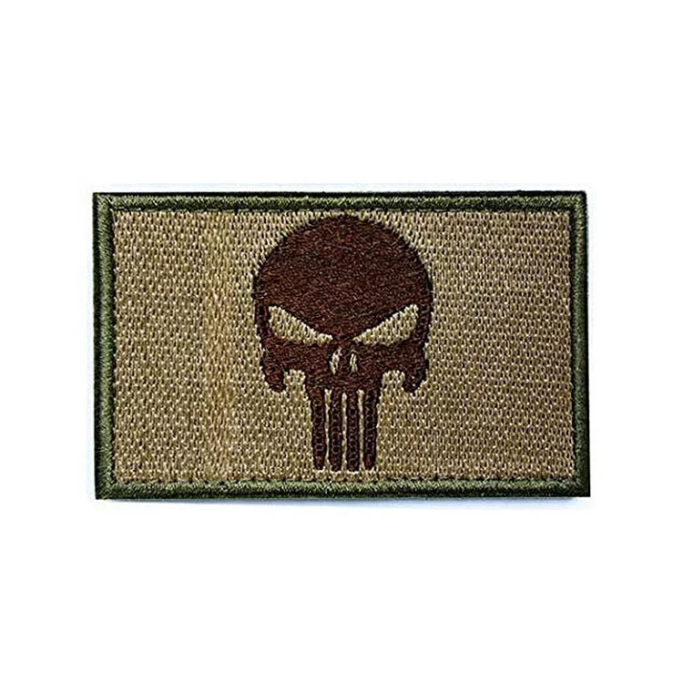 Custom Manufacturer Tactical Vest Patch Backpack Hat Jacket Accessories Patches Embroidery Hook and Loop