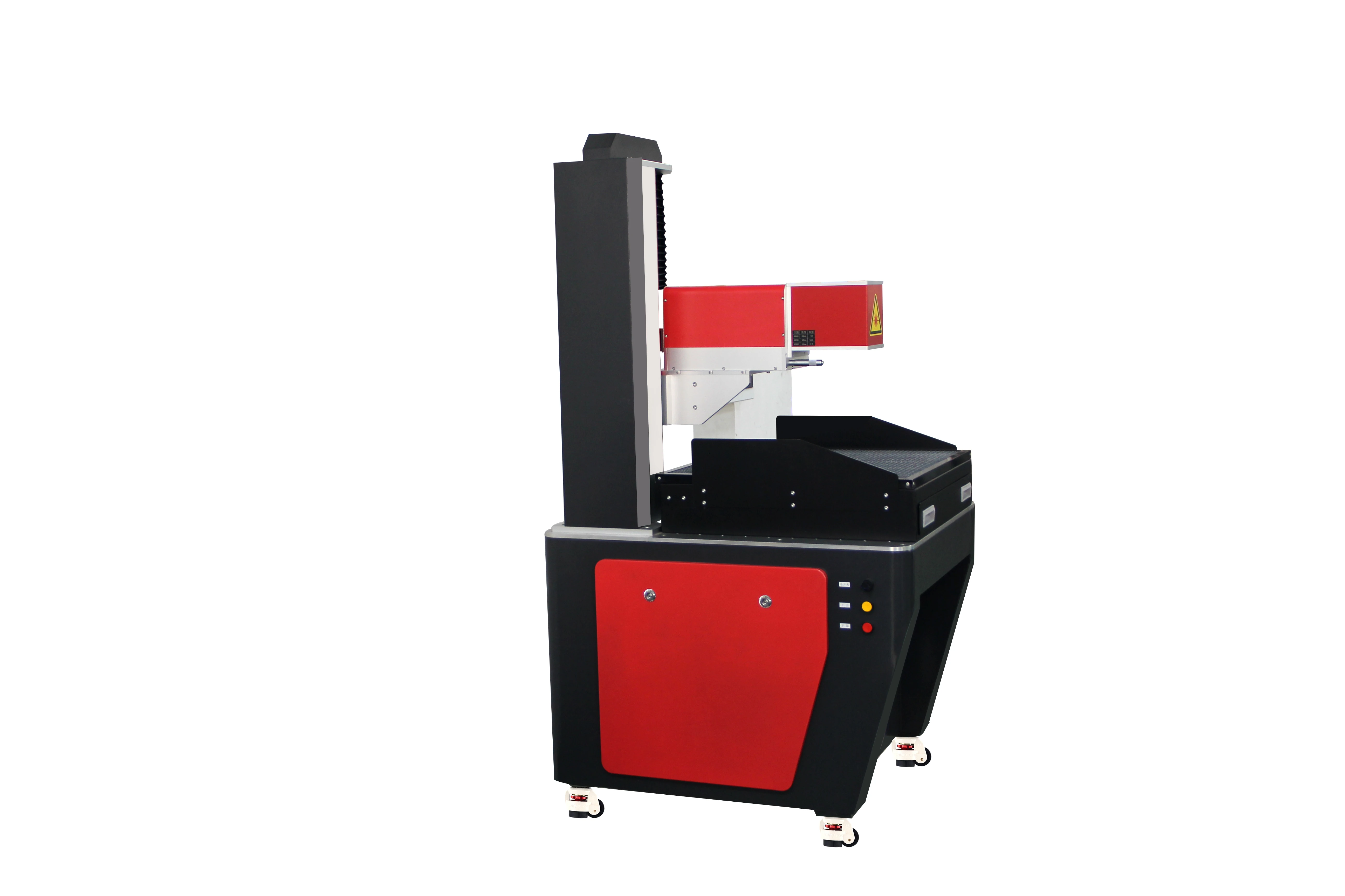 Desktop CO2 dynamic marking machine and plotter for leather and wood
