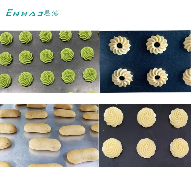 Free spare parts cake depositor press machine industrial dessert production line