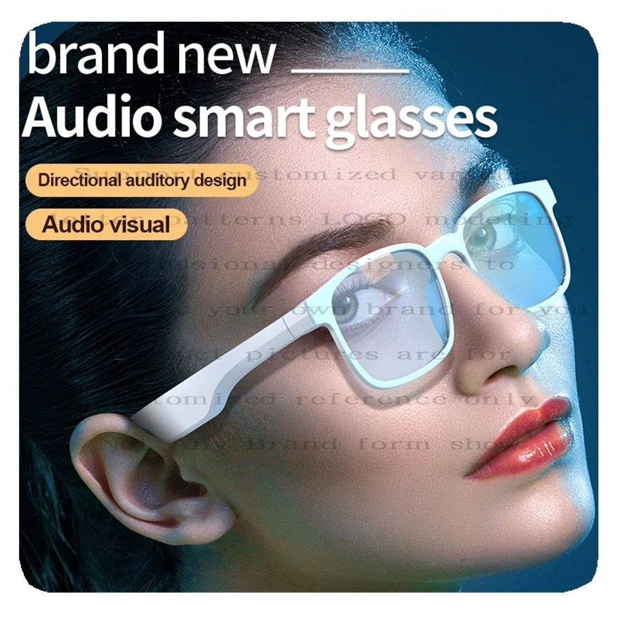 NEW Wireless Speaker Headset Headphone Music Glasses Audio Blue Tooth Smart Sunglasses Custom Logo Digital Glass PC Ac Unisex