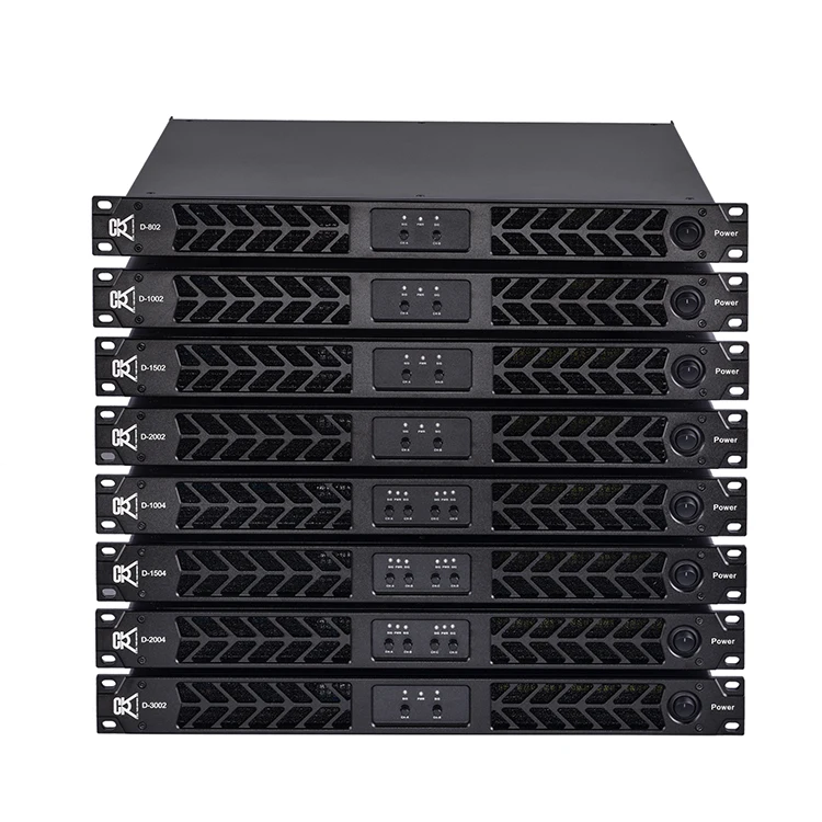 CVR  DSP-1504  10000 watt Audio t power amplifier 1U DSP amplifier