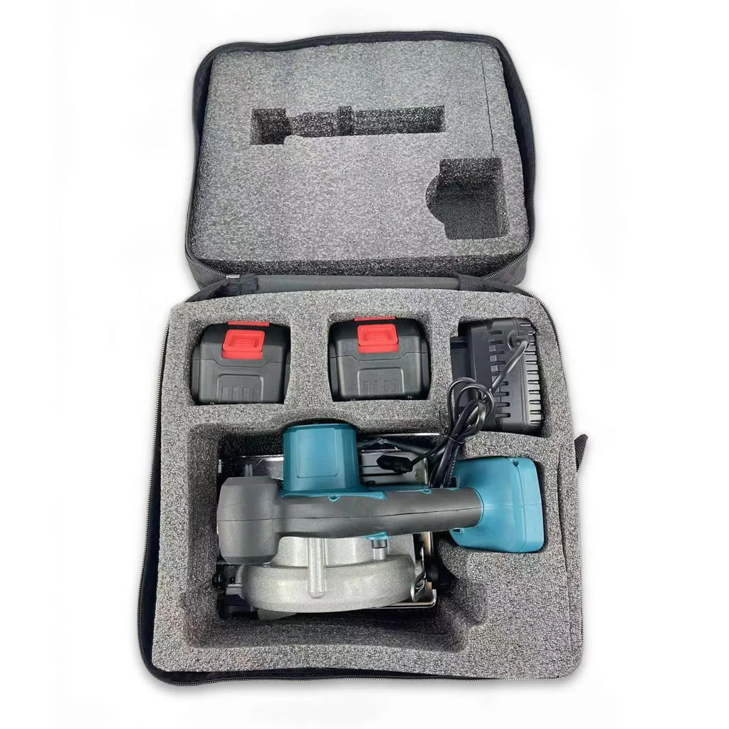 Factory Wholesale Mini 5 inch Brushless Circular Table Saw Machine Lithium Battery electric Tool  Cordless Circular Saw For Wood