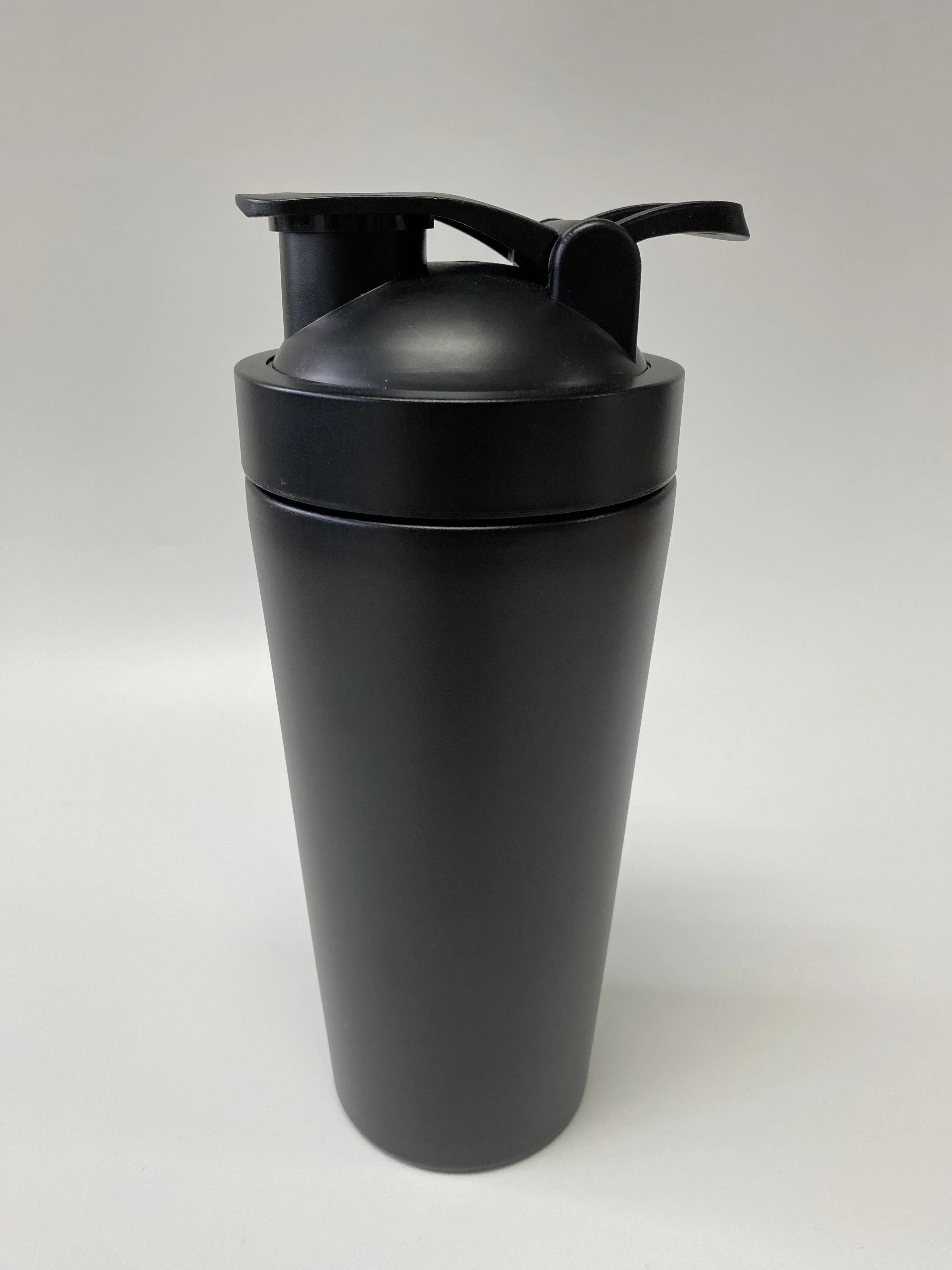 Custom High Quality Reusable Metal Sport Water Bottles Classic Gym Stainless Steel Blender Protein Shaker Bottle