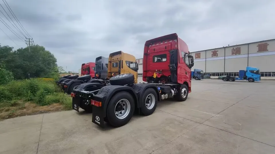 6x4 CAMC X9 China brand  trailer truck For Carrying goods and materials Low price High quality