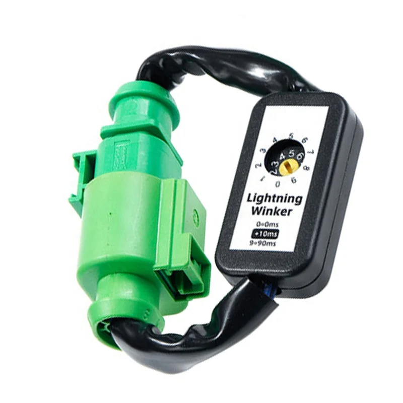 A4095ACD Easy install dynamic tail lights adapter Plug play turn signal socket turnl light contral adapter kit for Audi A3