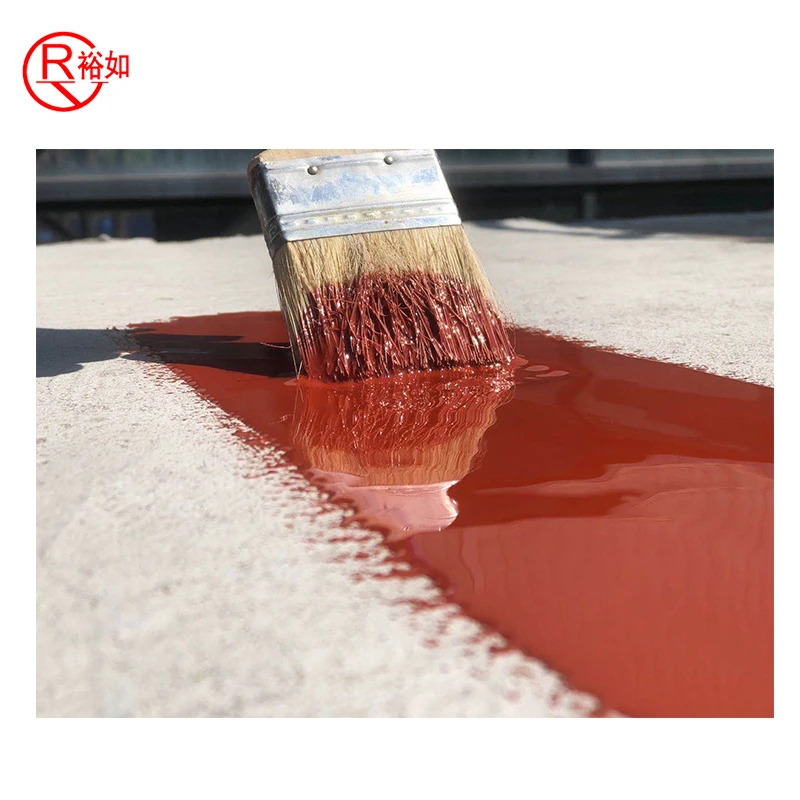 Yu Ru Colorful Roof Waterproofing Liquid Polyurethane Waterproof Coating Heat Protection Coating For A Concrete Roof