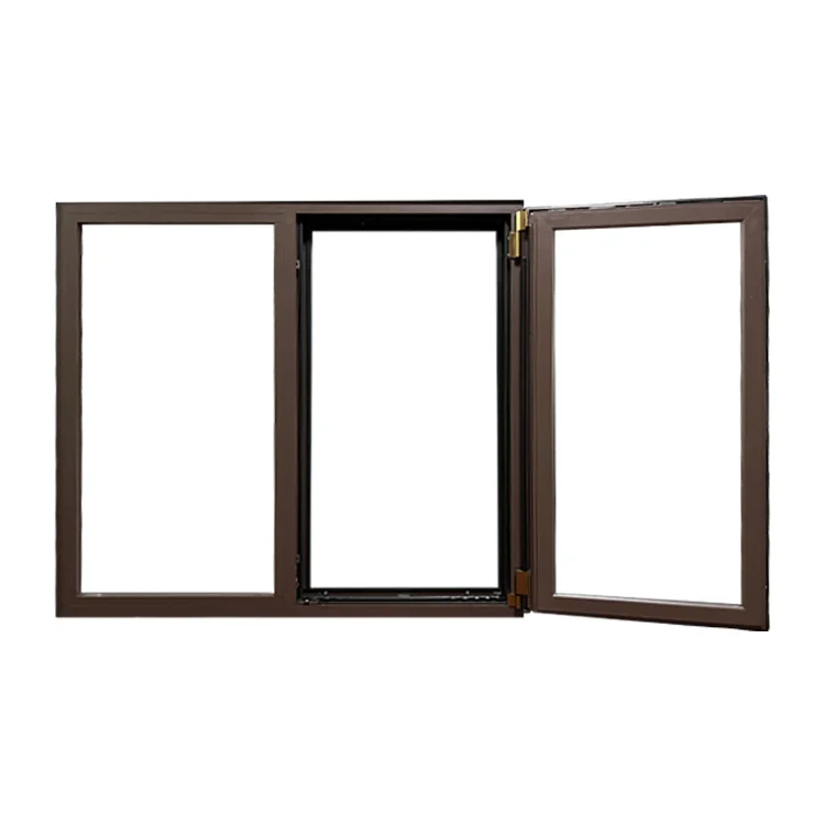 Sliding WindowsChinese Style Balcony Floor Ceiling Doors Casement Windows Installation Broken Bridge Aluminum Alloy Windows