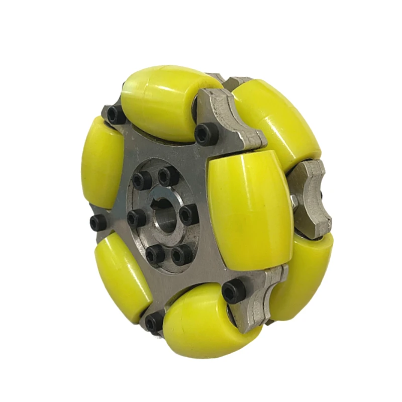 omni wheel Aluminum alloy 152.4mm medium load all-directional rotating intelligent omni wheel