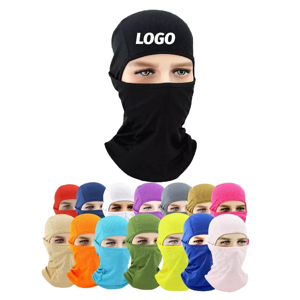 Factory Price Custom Breathable Windproof Multi motorcycle Bicycle Ski Mask Polyester Unisex Balaclava
