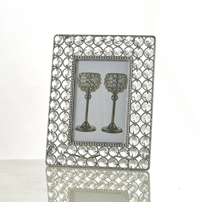 Limited Time Discounts Manual Customization Plating Crystal Material Photo Frame