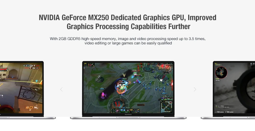 Hot Sell Xiaomi RedmiBook 13 Laptop Windows 10 Intel Core i5 / i7 CPU 8GB DDR4 RAM 512GB SSD Notebook 13.3 inch