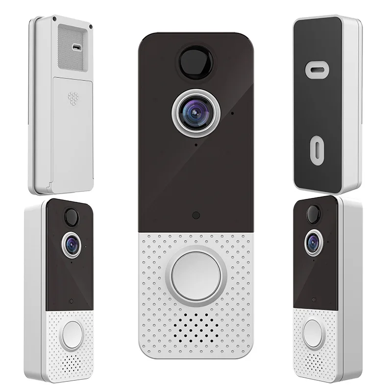Biometric Video Door Phone Wireless System Outdoor with Camera Wifi Intercom 1080P Bell Smart Home Ring Chime Doorbell