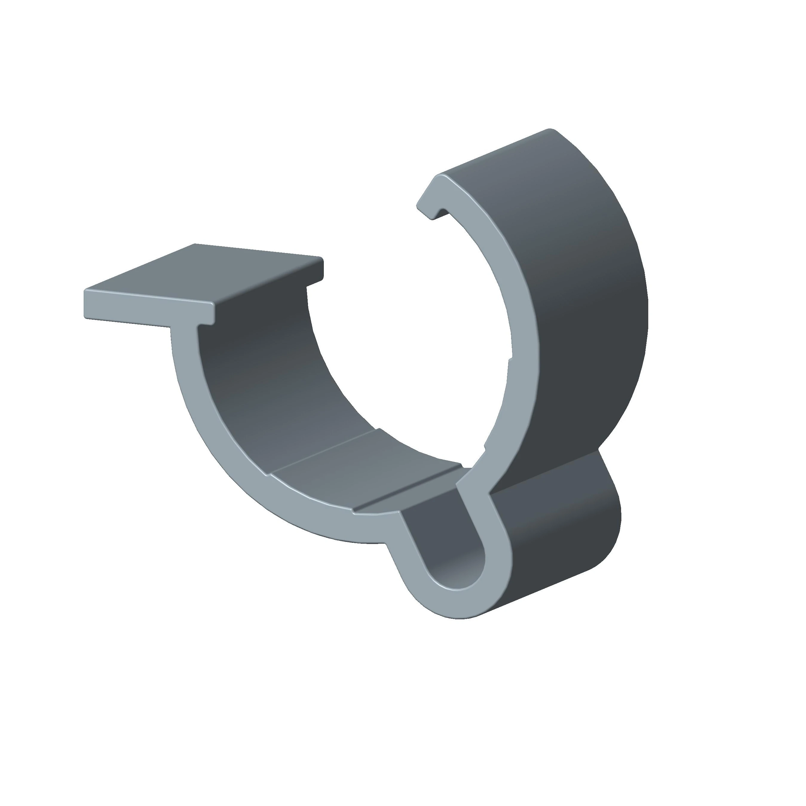 P28-03 Plastic pipe label hang tag clip