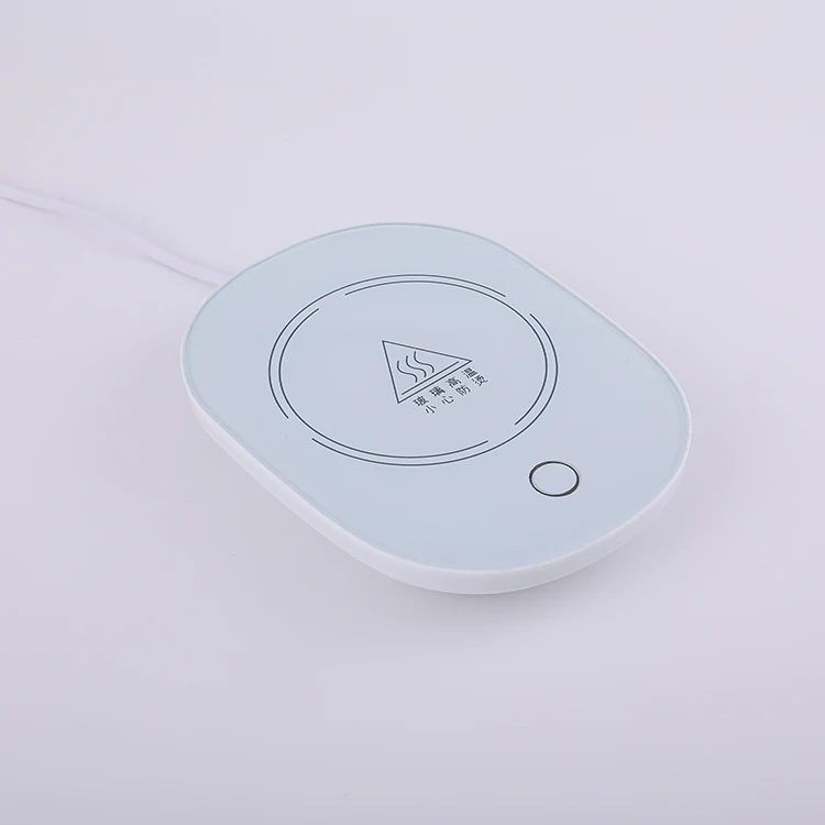 New Smart Thermostatic Coaster Cup Heater for Coffee Milk Tea Cocoa Water Juice Office Home Mug