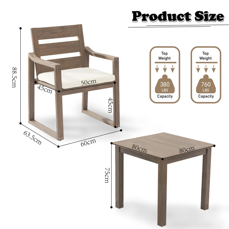 Modern nordic dining room 4 chairs furniture Plastic Wooden chair dining table and chair set