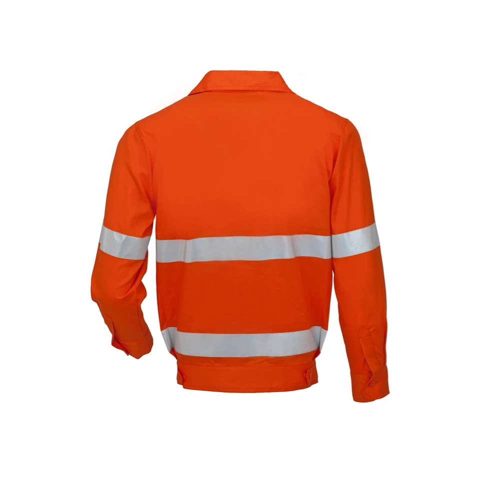 Fleece Jacket Fire Resistant anti static Jacket Reflective Tapes fire resistant clothing Safety Fleece Jacket fire proof shirt