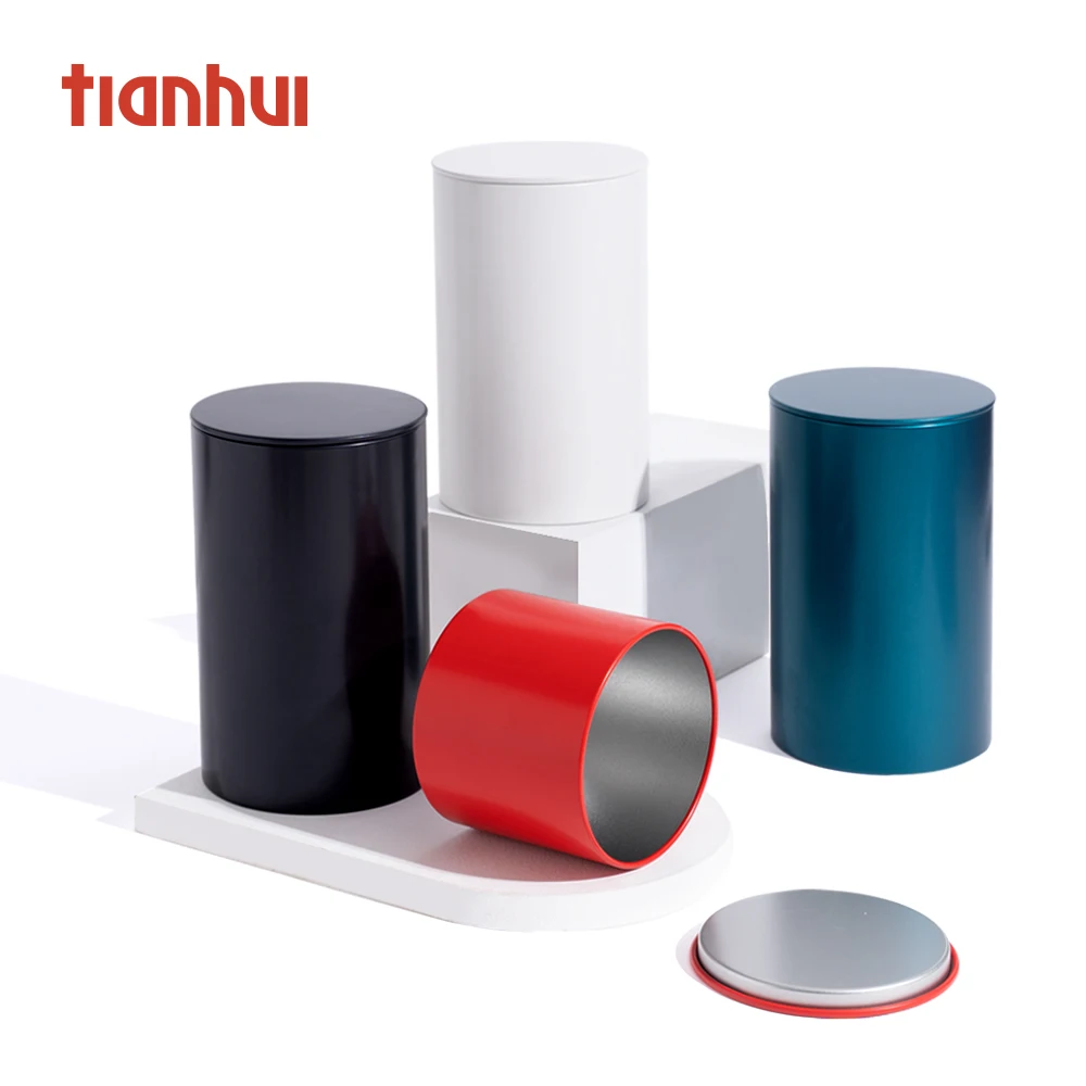 Tianhui Small Tin Can Box for Coffee Tea Candy Storage