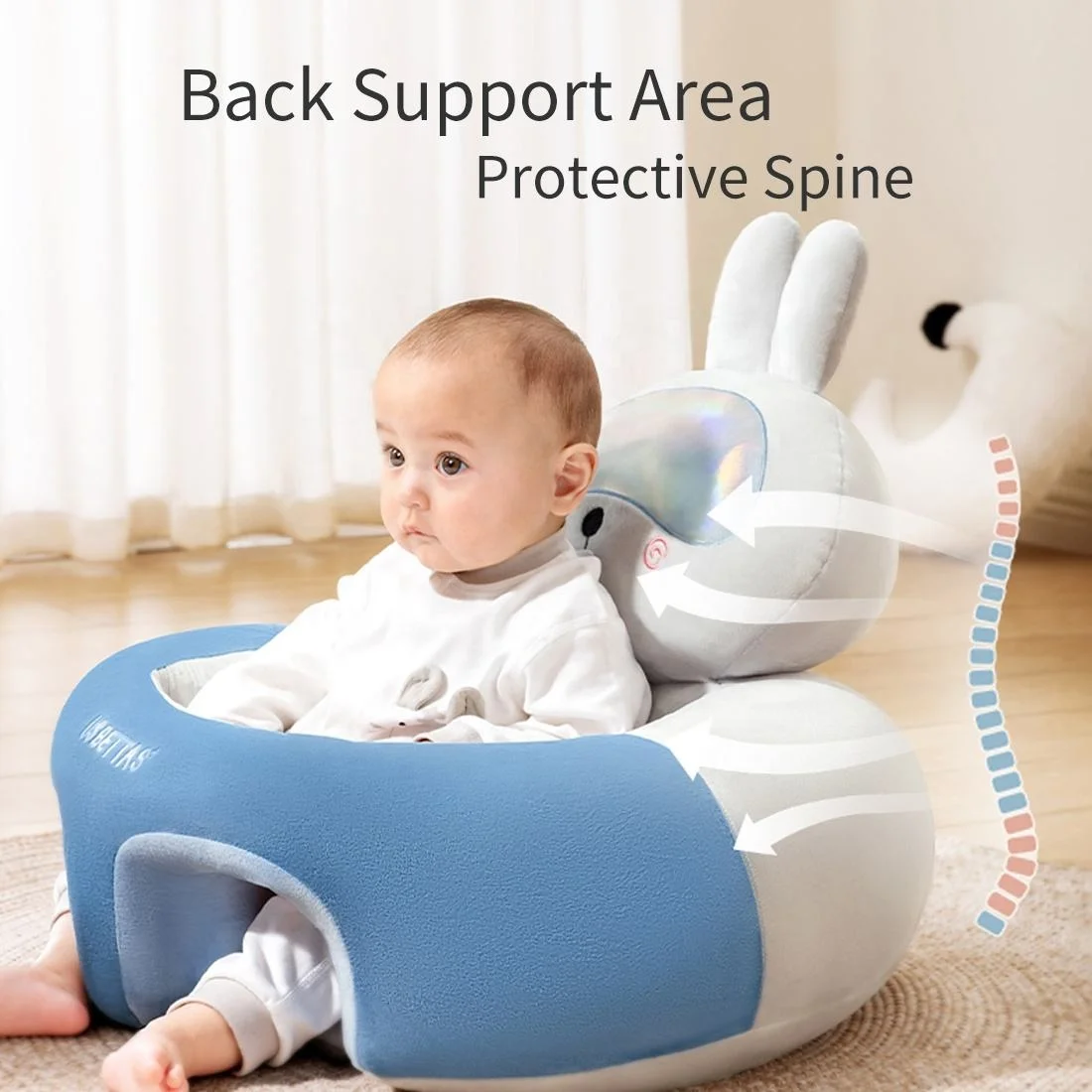 High Quality Newborn Couch Animal Chair Toy Stuffed Animal Shape Cartoon Chair Cute Support Lovely Seat Sofa Baby Products