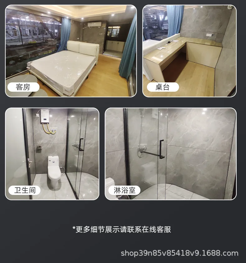 Global Housing Container Cabin Homes MovableVilla House 40ft Container for Capsule Office Pod casa prefabricadas envio gratis