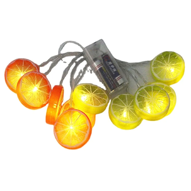 
3M 20LEDs Lovely Yellow Lemon CE RoHS LED String Lights Battery Powered 