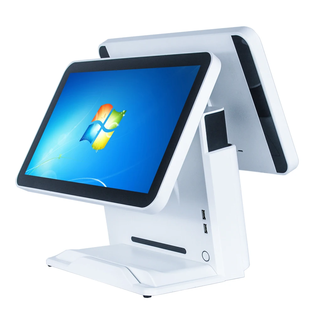 All-in-one Cashier  With 58mm Printer Supermarket Touch Screen Cash Register Pos System
