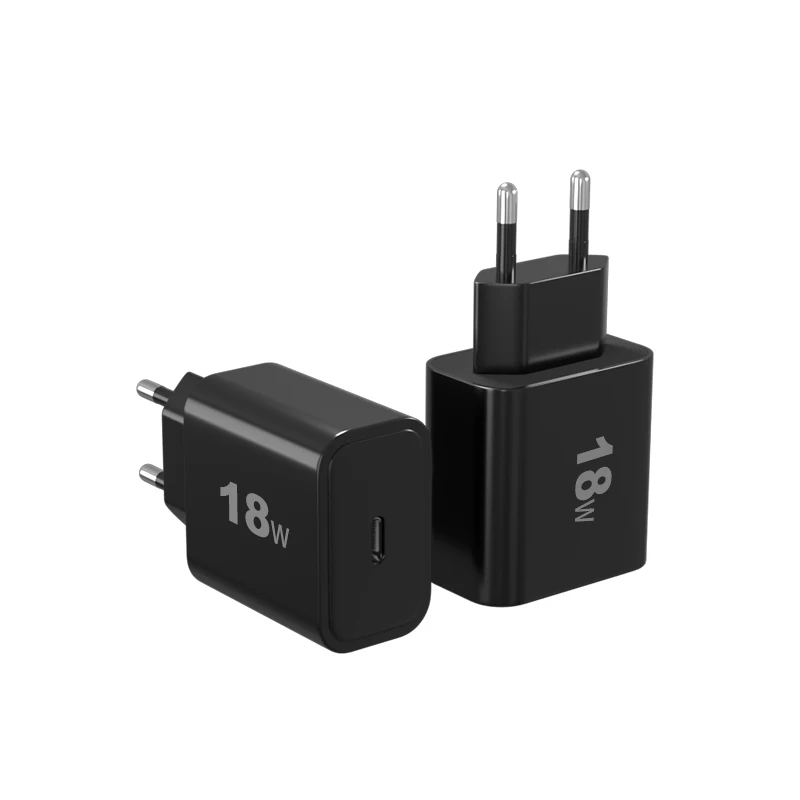 Dropshipping products 18W USB-C Power Adapter Type-C USB Wall Charger Mobile Phone Charger