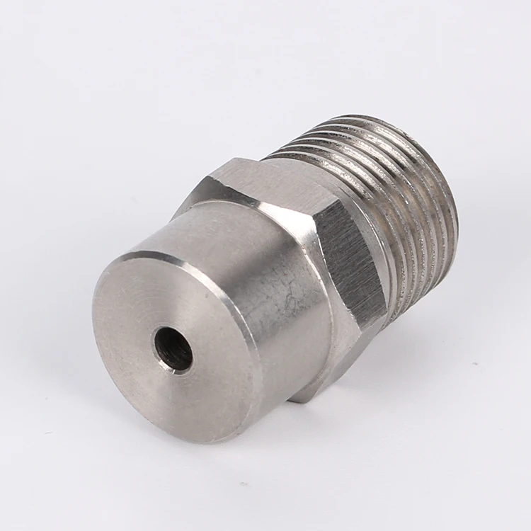 1/4 High Quality Stainless Steel Standard  Angle full Cone Nozzle For Industrial Cleaning Humidification