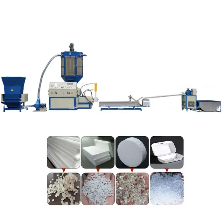 E[S XPS Foam Pelletizer Machine Foam Granulating Machine EPS Foam Pelletizer