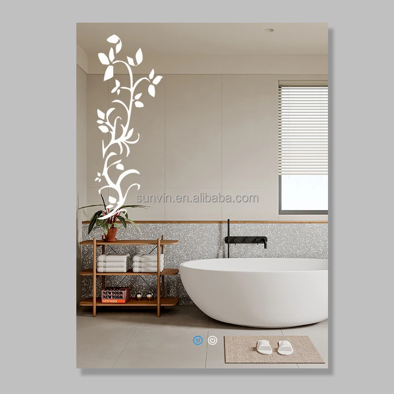 Factory Direct Sale Smart Mirror Retail Civic Side Keychains Dressing Tables Glass LED Mirrors With Mirror And Light