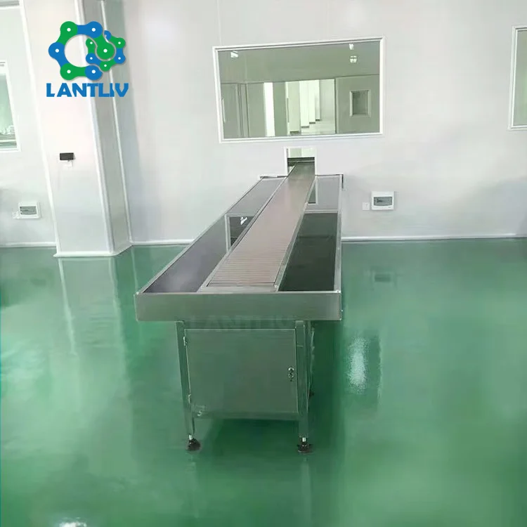 Customized Electronic Stepless Speed Regulation Multi-use PVC Assembly Line 6M Plastic Chain Belt Conveyor Machine for Package