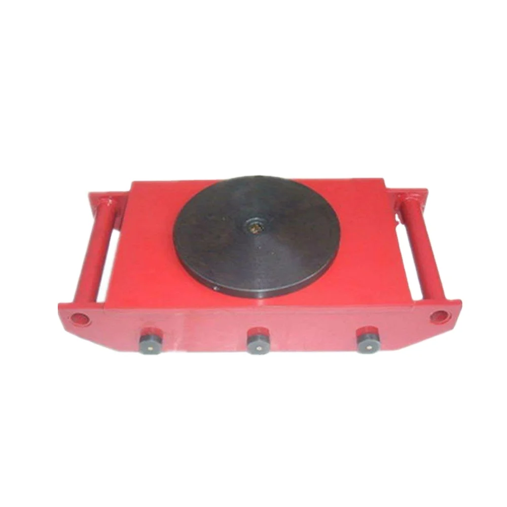 6 ton warehouse cargo trolley transport hand platform roller trolley