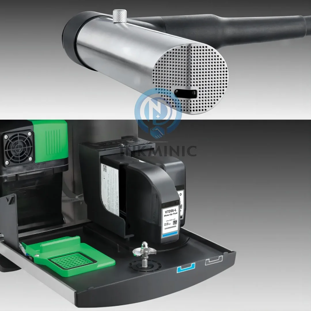 Continuous Small Character 1880HR  CIJ Inkjet Printer Expiry Date Bar Code 1240 1280 1880 Printing Machine