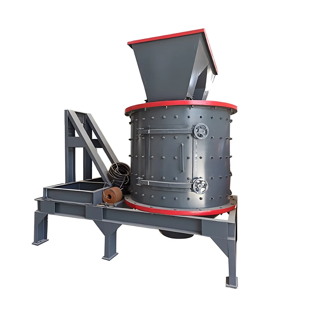 Vertical shaft Dolomite calcium carbonate hammer mill compound crusher with spare parts