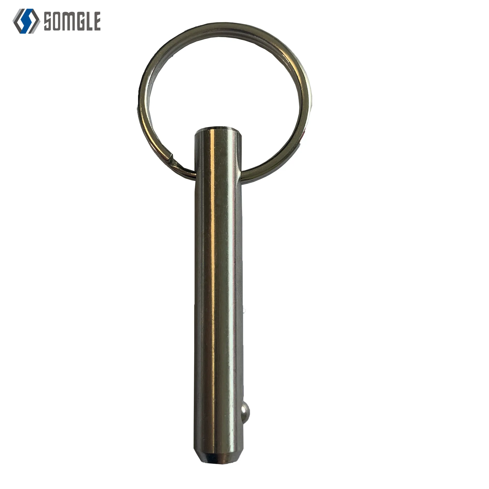 
Top Sales Ring pull Quick Release Ball Detent Hitch Lock Pin For Hardware industry 
