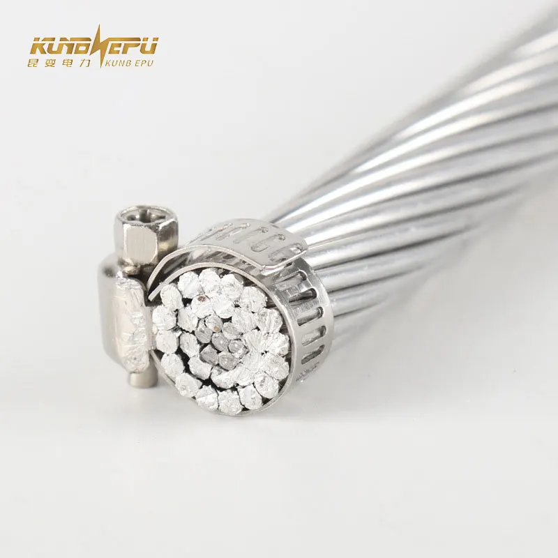 Kunb factory customized aluminum stranded wire with steel core high quality OEM/ODM aluminum cables stranded core