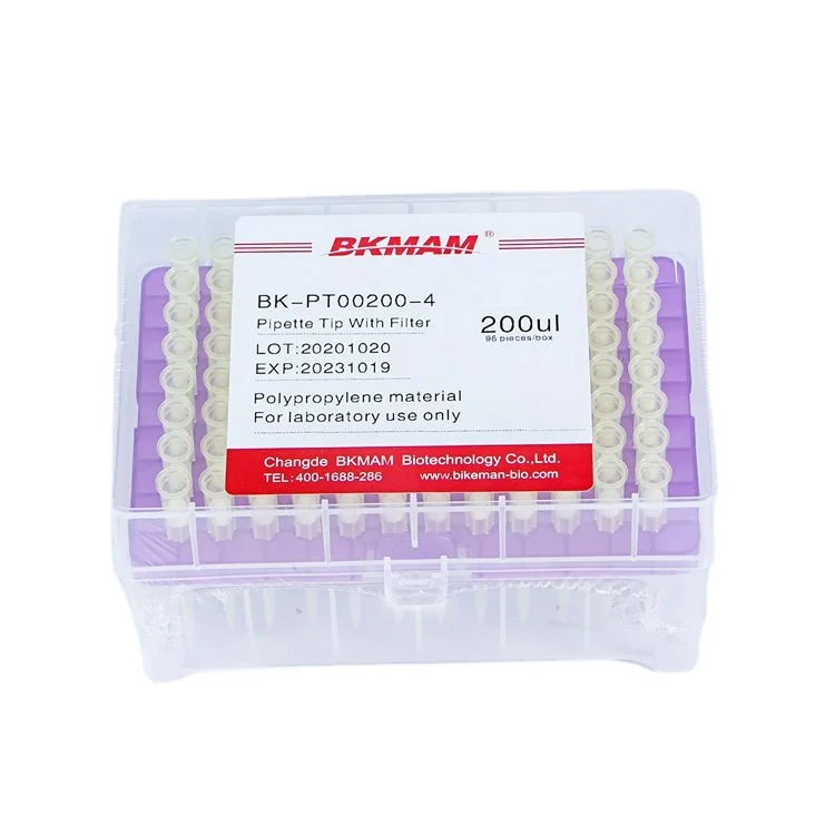 Universal Pipette Tips Sterile Plastic Filter Micro Pipette Tips 10ul 50ul 100ul 200ul 1000ul