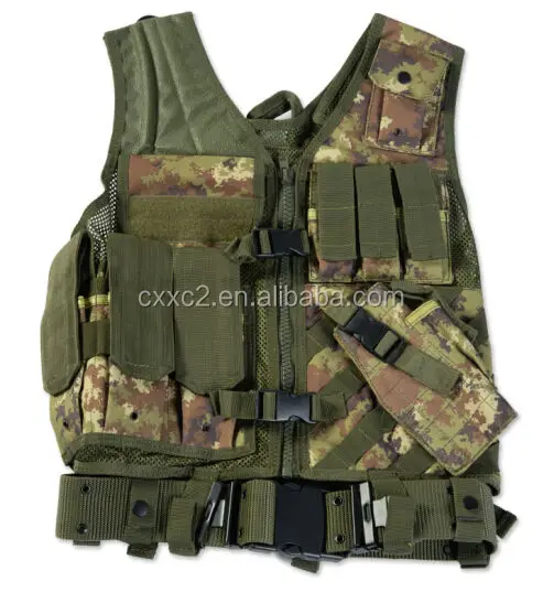 500D 1000D Cordura Nylon Camouflage Multicam Vest Outdoor Combat Plate Carrier Tactical Vest