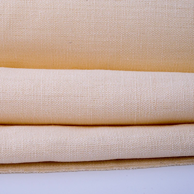 
Wholesale 100% hemp Canvas Fabric Plain Dyed Hemp Woven Canvas For Baby Products Bag Shoes 