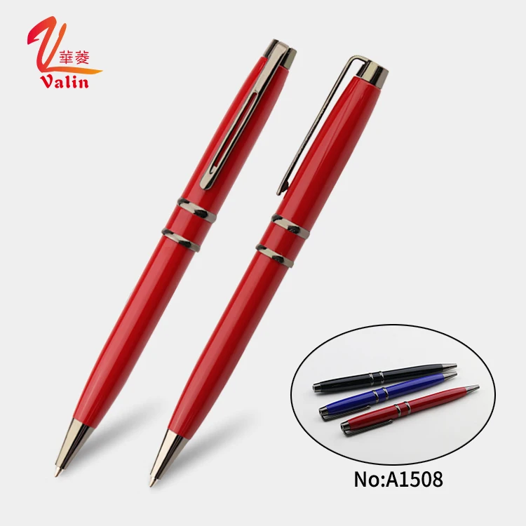 Luxury wholesale manufacturer ball point pen with customized logo for gift