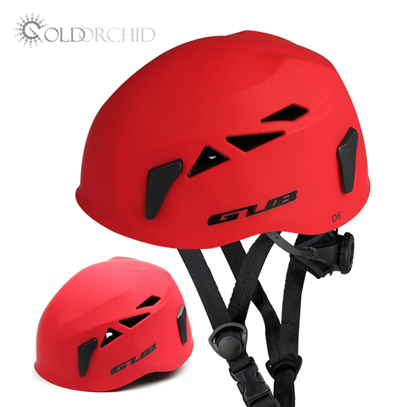 
Light weight adjustable adventure climbing protective head safety helmet  (1600197792086)
